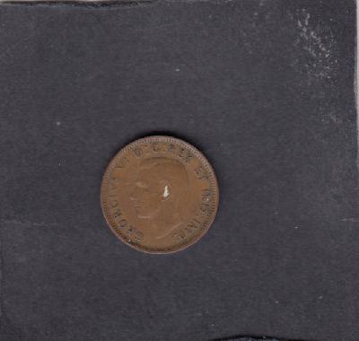 Beschrijving: 1 Cent GEORGIUS VI